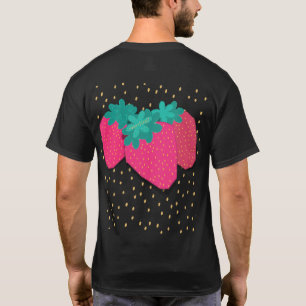 Erdbeere effortlesli Grafik-T-Shirt Basic T-Shirt
