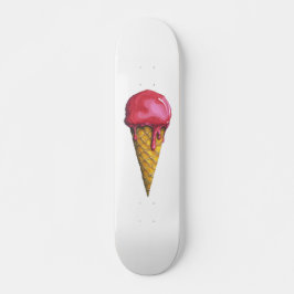 Erdbeere Eiscreme Skateboard