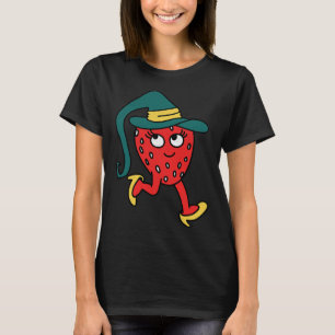 Erdbeere Frucht Faules Halloween-Kostüm T-Shirt