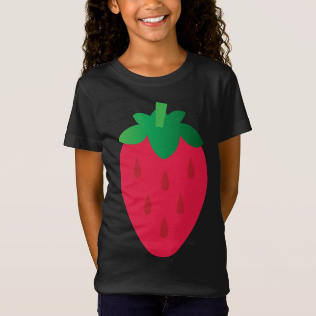Erdbeere Früchte Art T-Shirt (Vorderseite)