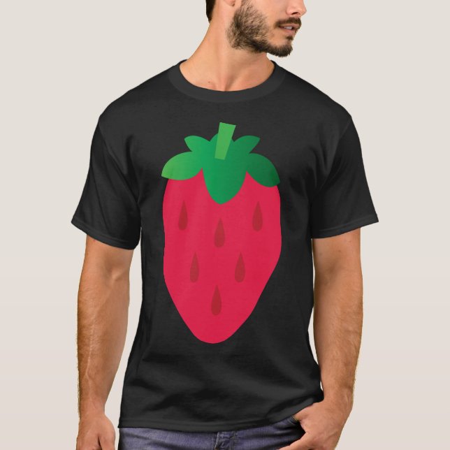 Erdbeere Früchte Art T-Shirt (Vorderseite)