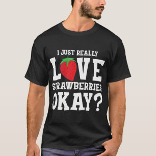 Erdbeere Früchte Lover Süßbeeren T-Shirt