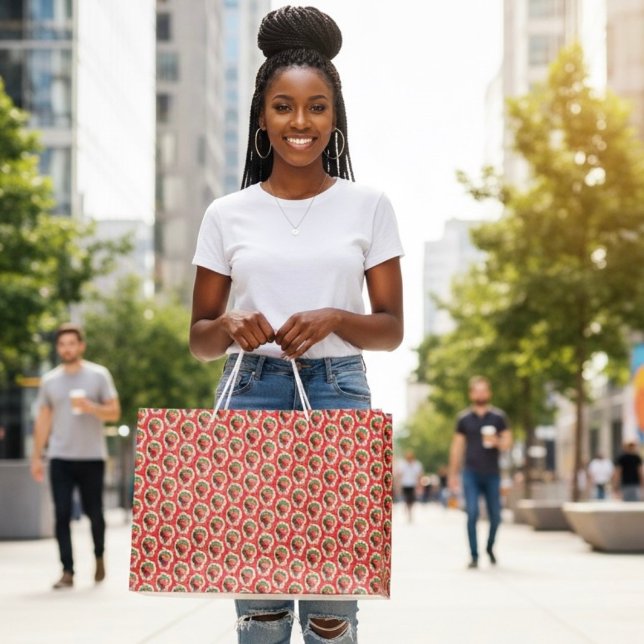Erdbeere Große Geschenktüte (Von Creator hochgeladen)