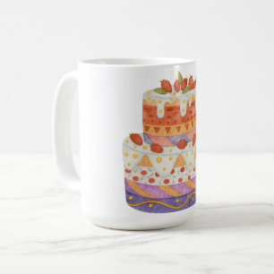 Erdbeere Kaffeetasse