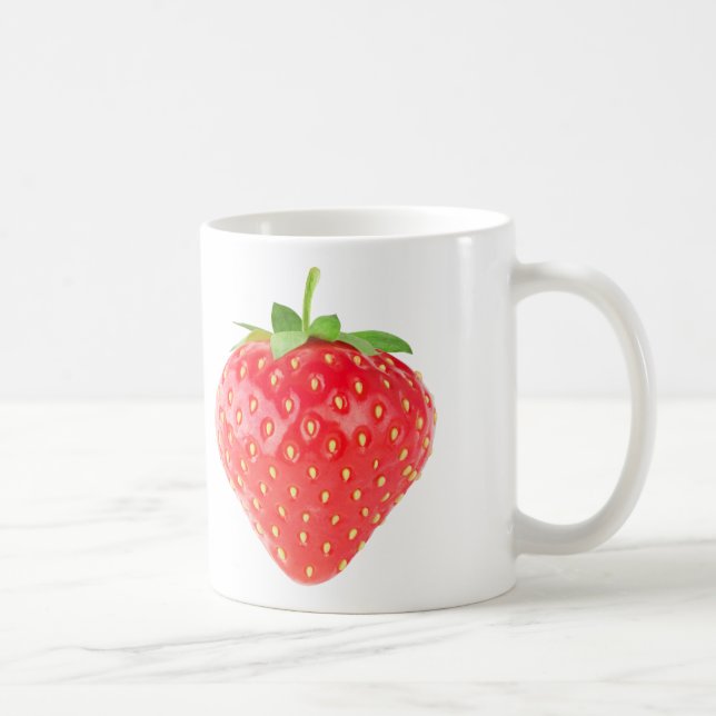 Erdbeere Kaffeetasse (Rechts)