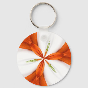 Erdbeere Kaleidoskop Schlüsselanhänger