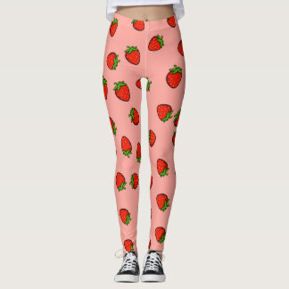 Erdbeere Leggings