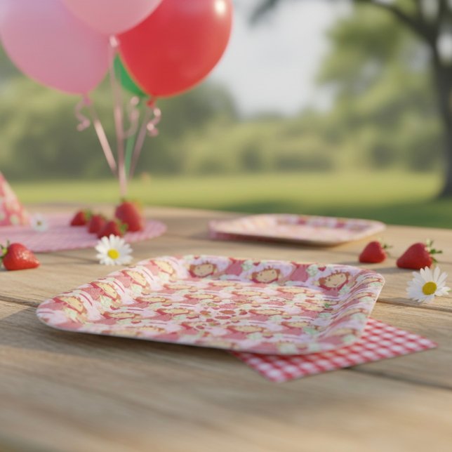 Erdbeere Pappteller (Von Creator hochgeladen)