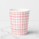 Erdbeere Party Cups | Strawberry Birthday Cups Pappbecher<br><div class="desc">Erdbeeren Party Papier Cups. Karo in meinem Shop aus der super niedlichen Strawberry Collection: https://www.zazzle.com/collections/strawberry-119889165481029929</div>
