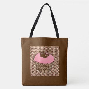 Erdbeere Pink Mattiert Cupcake Tasche