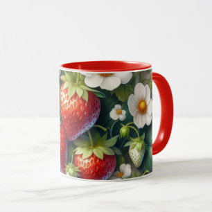 Erdbeere Rot Berry Combo Tasse