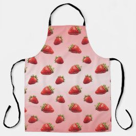 Erdbeere Schürze