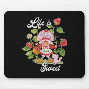 Erdbeere Shortcake Life ist süß Vintag Berry G Mousepad