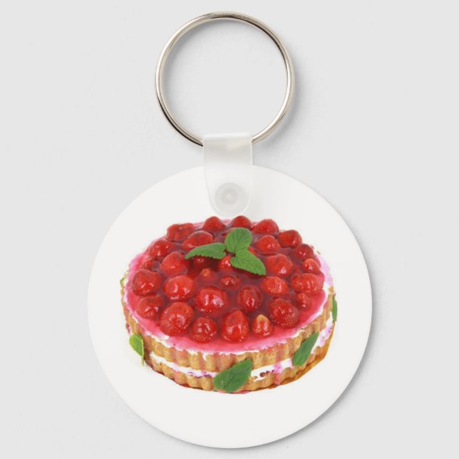 Erdbeere Shortcake Schlüsselanhänger (Vorderseite)