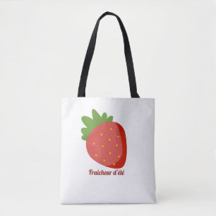 Erdbeere Sommerfrische Tasche
