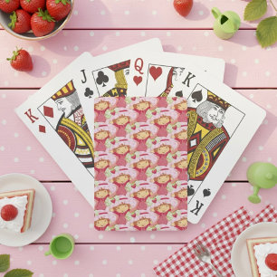 Erdbeere Spielkarten