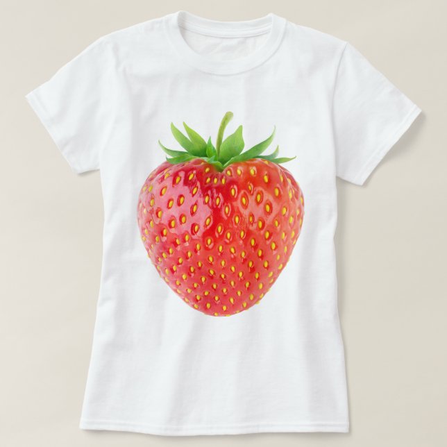 Erdbeere T-Shirt (Design vorne)