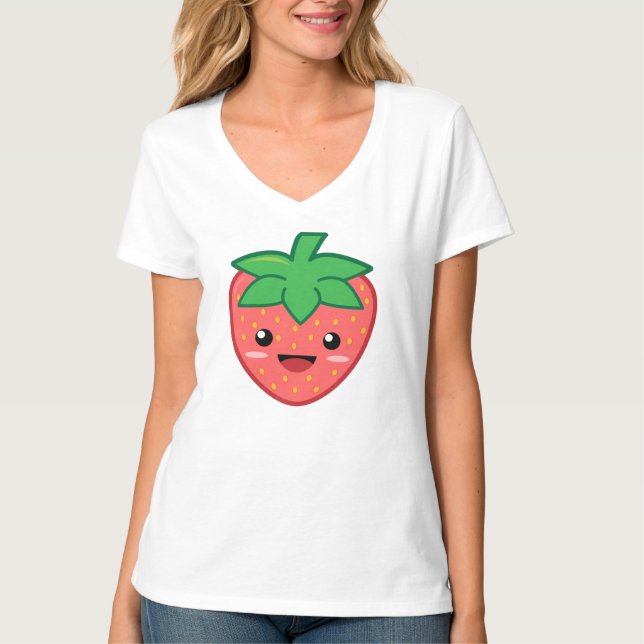 Erdbeere T-Shirt (Vorderseite)