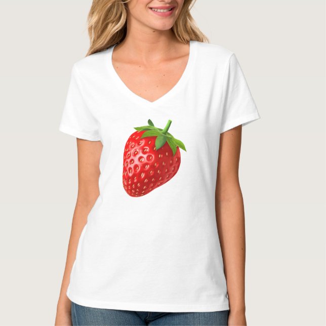 Erdbeere T-Shirt (Vorderseite)