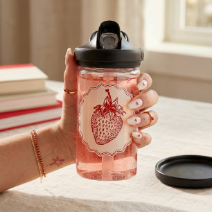Erdbeere Trinkflasche