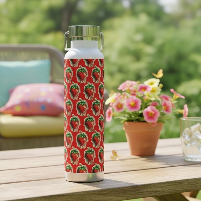 Erdbeere Trinkflasche (Von Creator hochgeladen)