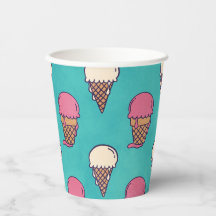 Erdbeere und Vanilla Ice