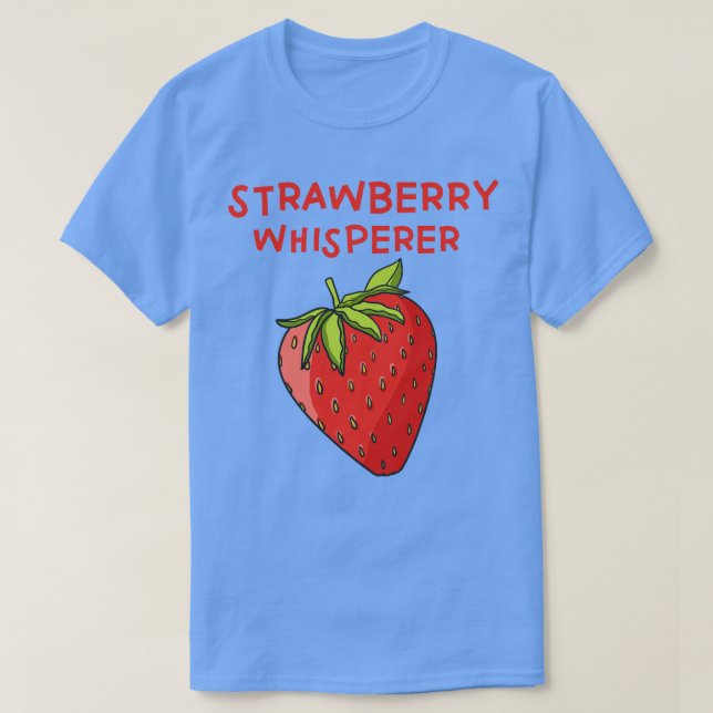 Erdbeere Whisperer 2 T-Shirt (Design vorne)