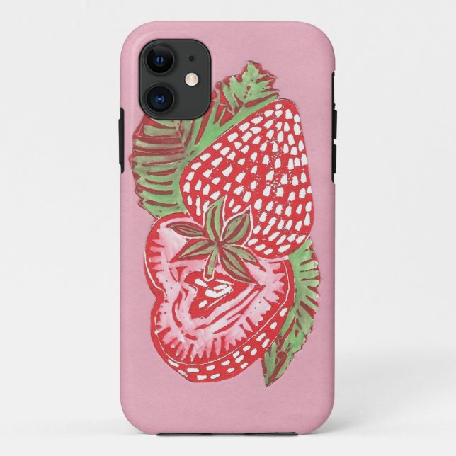 ErdbeereiPhone 5/5s Fall Case-Mate iPhone Hülle (Rückseite)