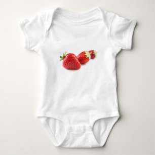 Erdbeeren Baby Strampler