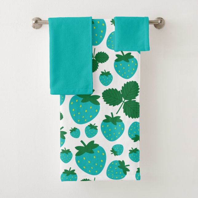 Erdbeeren Badehandtuch-Set Badhandtuch Set (Insitu)