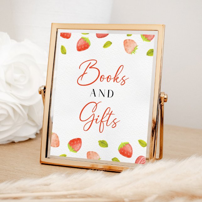 Erdbeeren Bücher und Geschenke Berry Sweet Baby Sh Poster (Von Creator hochgeladen)