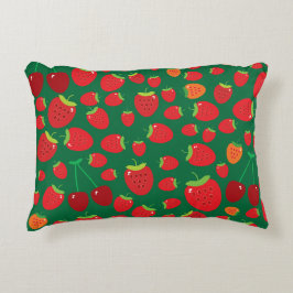 Erdbeeren Dekokissen