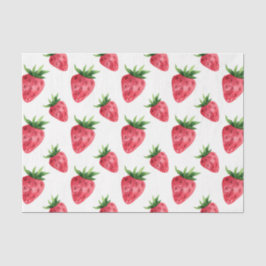 Erdbeeren (Design 50 Red Series) Seidenpapier