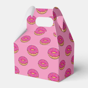 Erdbeeren Donut mit Sprinklen-Cartoon Geschenkschachtel