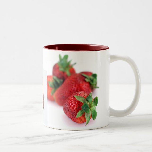 Erdbeeren Drink Tasse (Rechts)