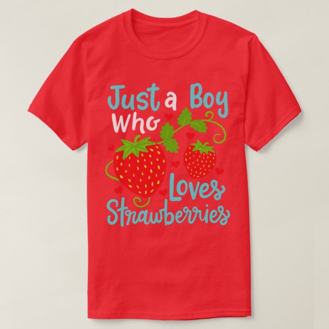 Erdbeeren Erdbeere Lover 1 T-Shirt (Design vorne)