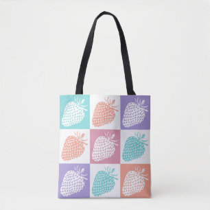 Erdbeeren Farbige Sommer Tasche