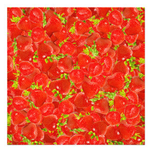 Erdbeeren Fotodruck