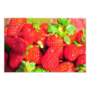 Erdbeeren Fotodruck