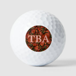 Erdbeeren Golf Balls Golfball