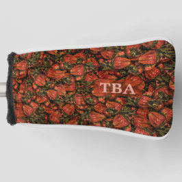 Erdbeeren Golf Putter Cover Headcover