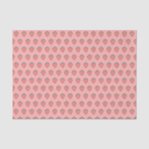 Erdbeeren Icon Muster Gewebe Papier