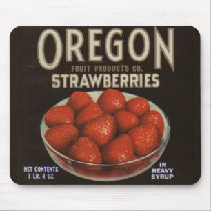 Erdbeeren in Oregon 1930 Mousepad