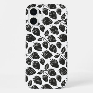 Erdbeeren iPhone 16 Plus Hülle