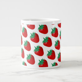 Erdbeeren Jumbo-Tasse