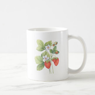 Erdbeeren Kaffeetasse