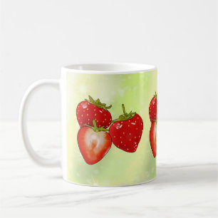 Erdbeeren  kaffeetasse