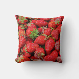 Erdbeeren Kissen