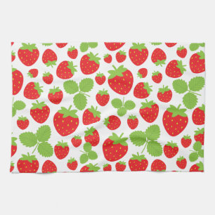 Erdbeeren Küchentücher