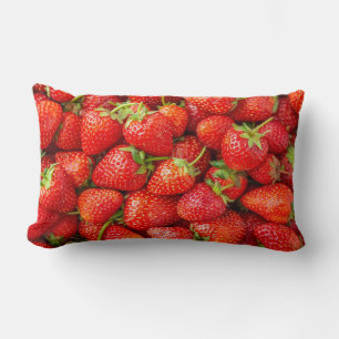 Erdbeeren Lendenkissen